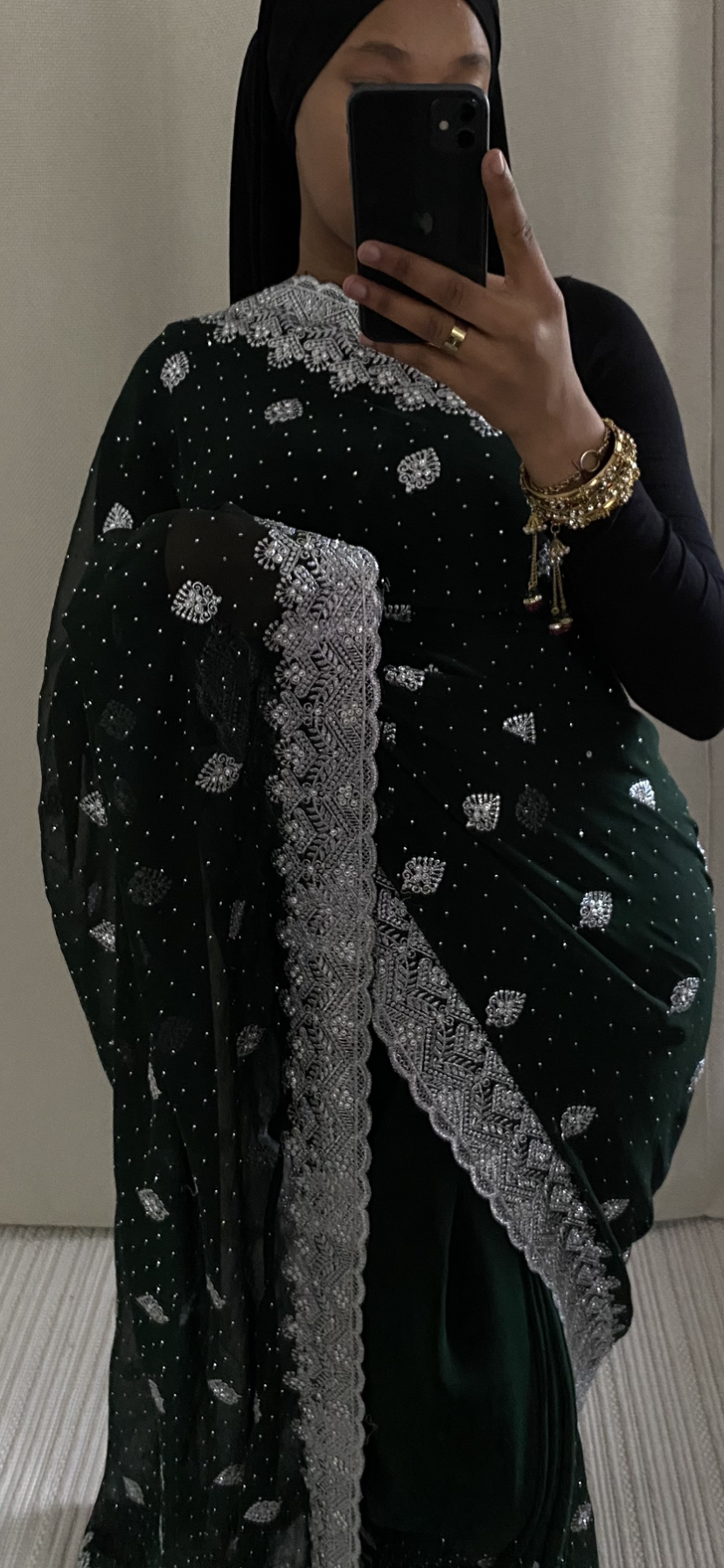 Saree Houriya vert