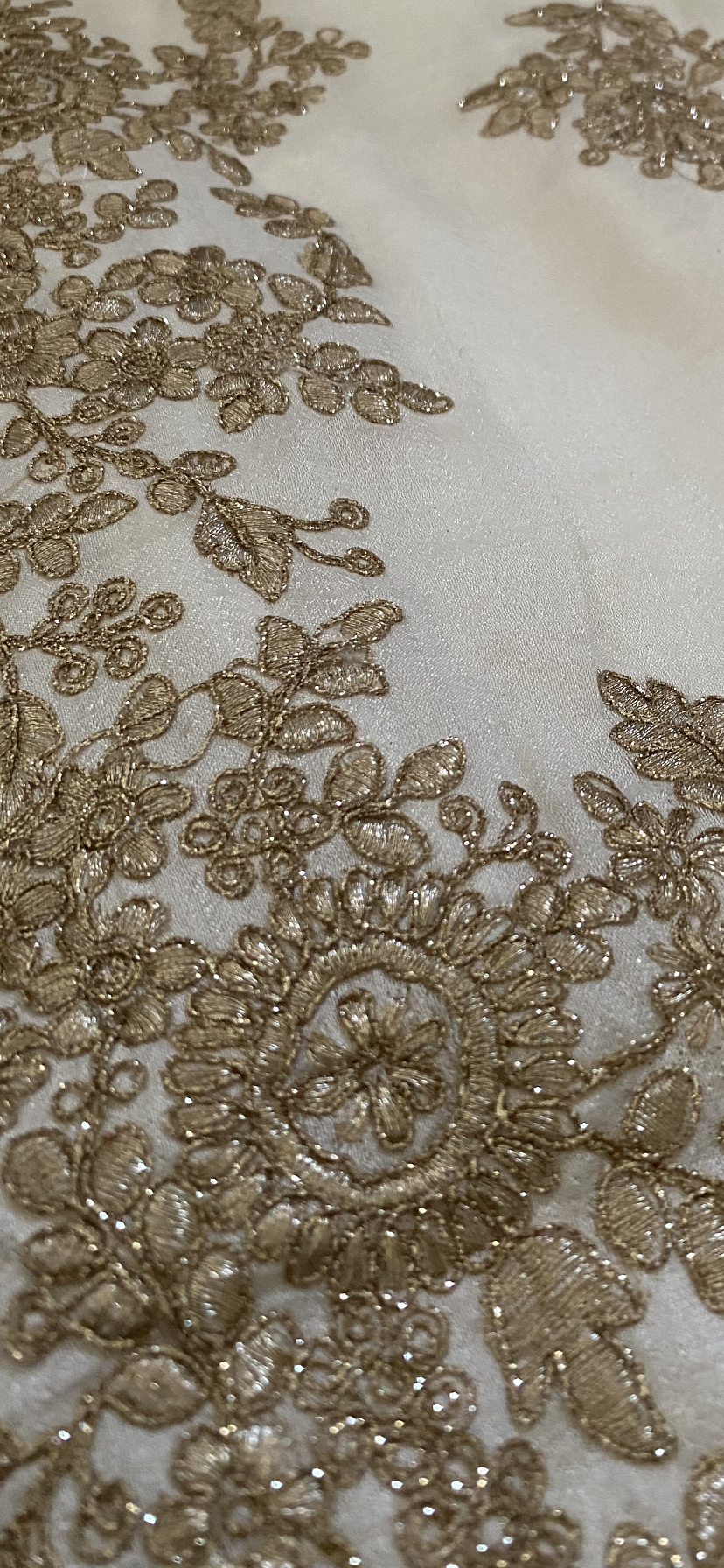 Saree Nour blanc