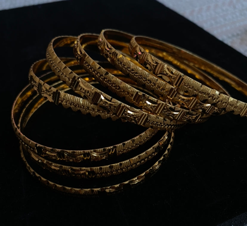 Lot de 8 bracelet Samia plaqué or