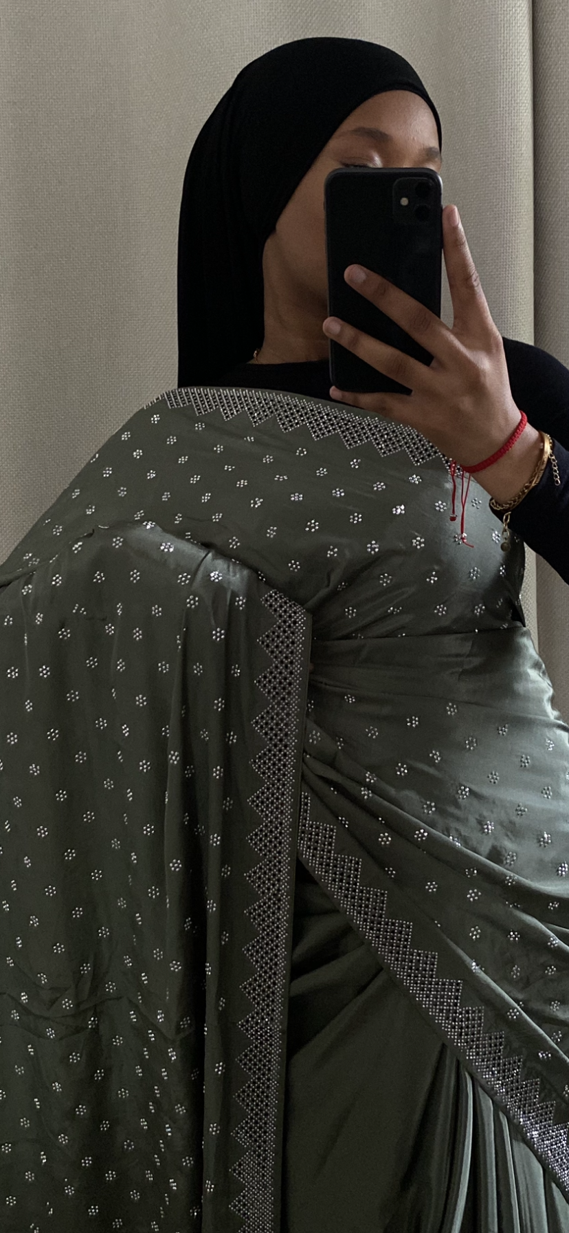Saree Nahila pré plié