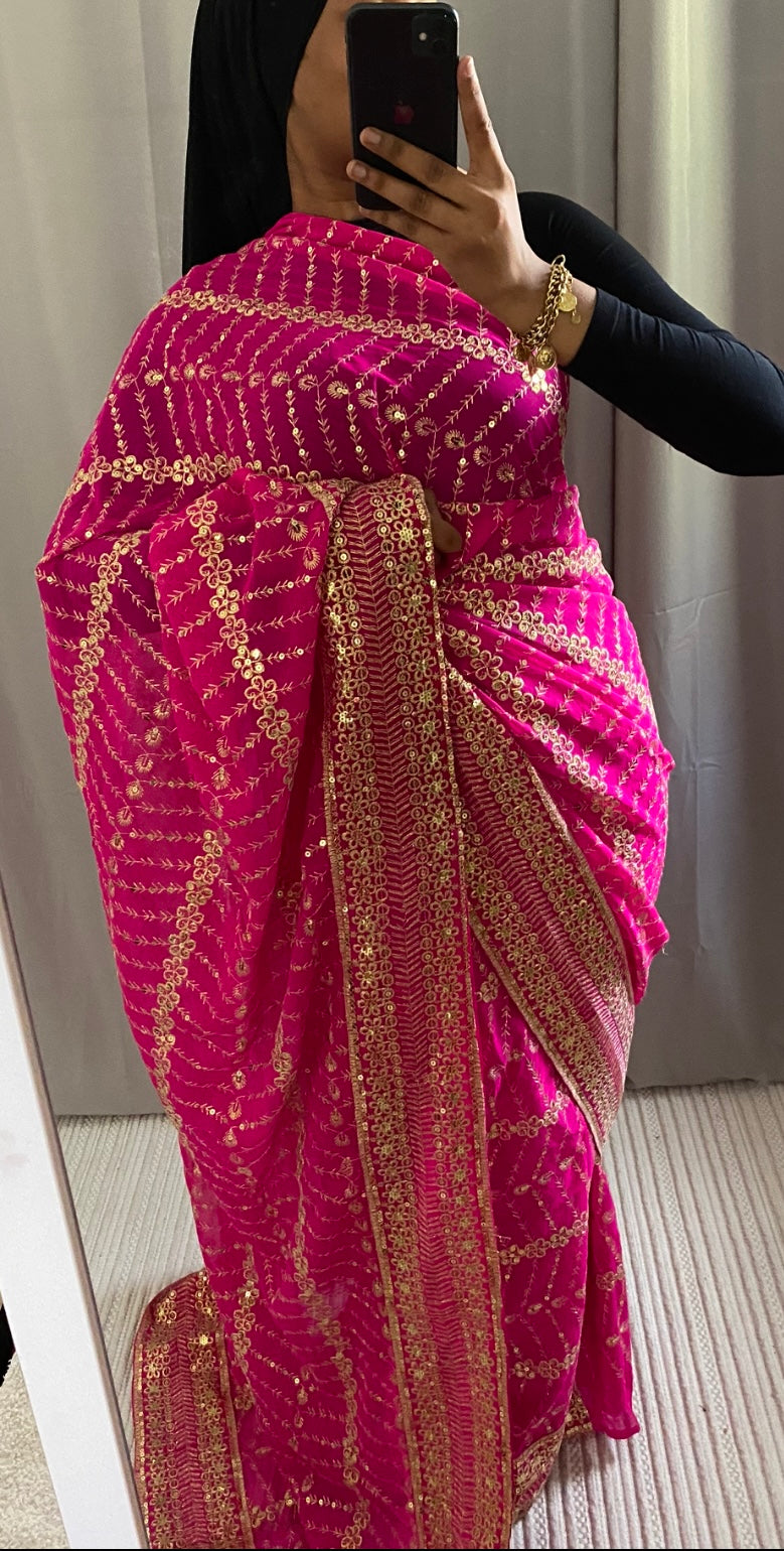 Saree Pinky