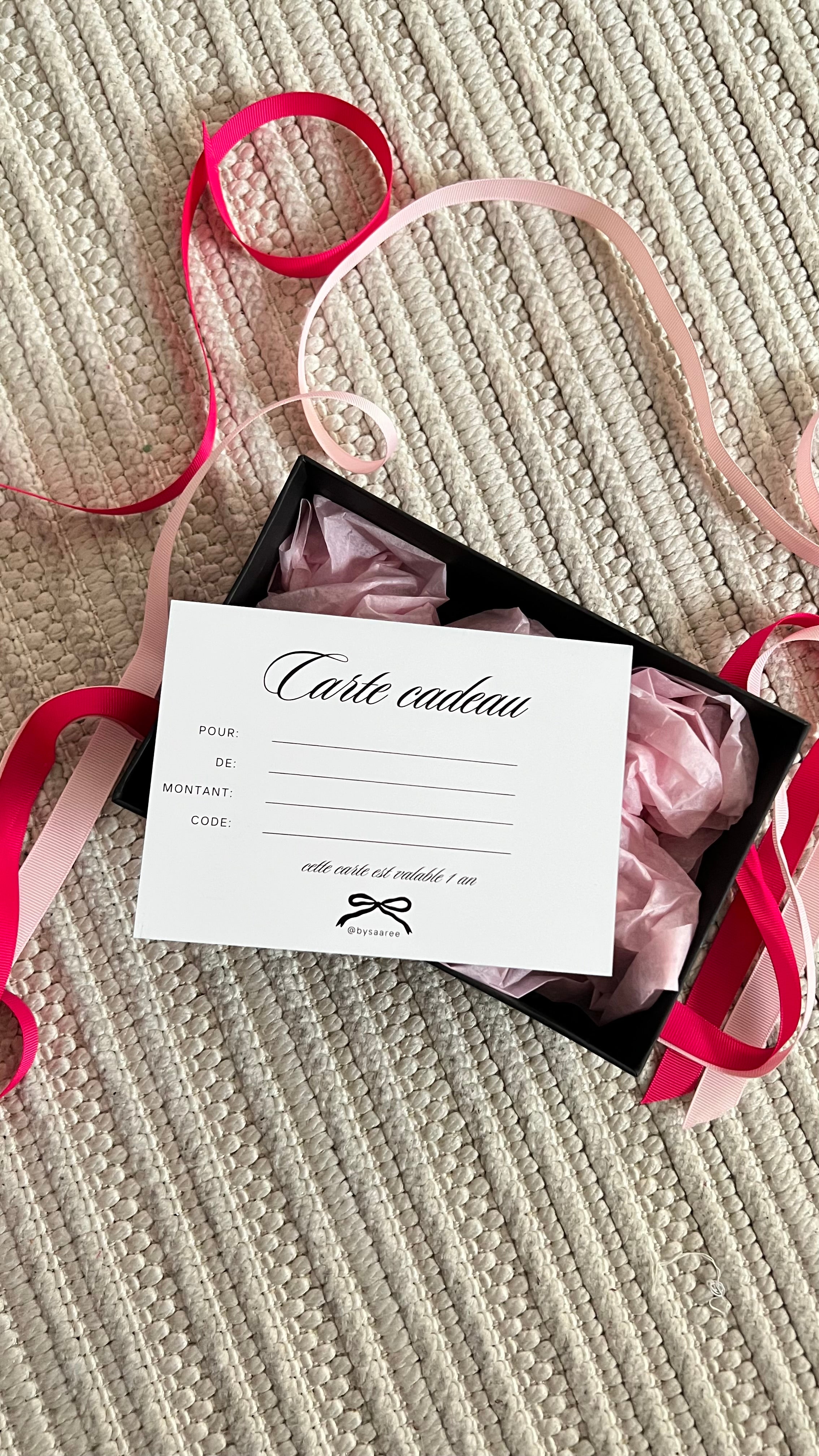 Carte cadeau