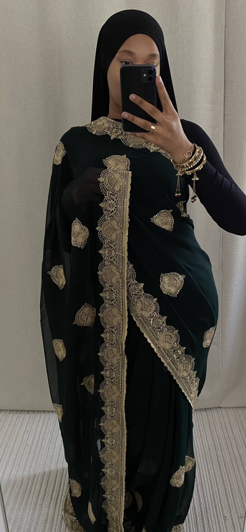 Saree Mayssa vert