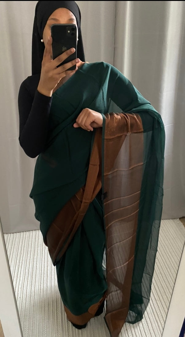 Saree Uma vert