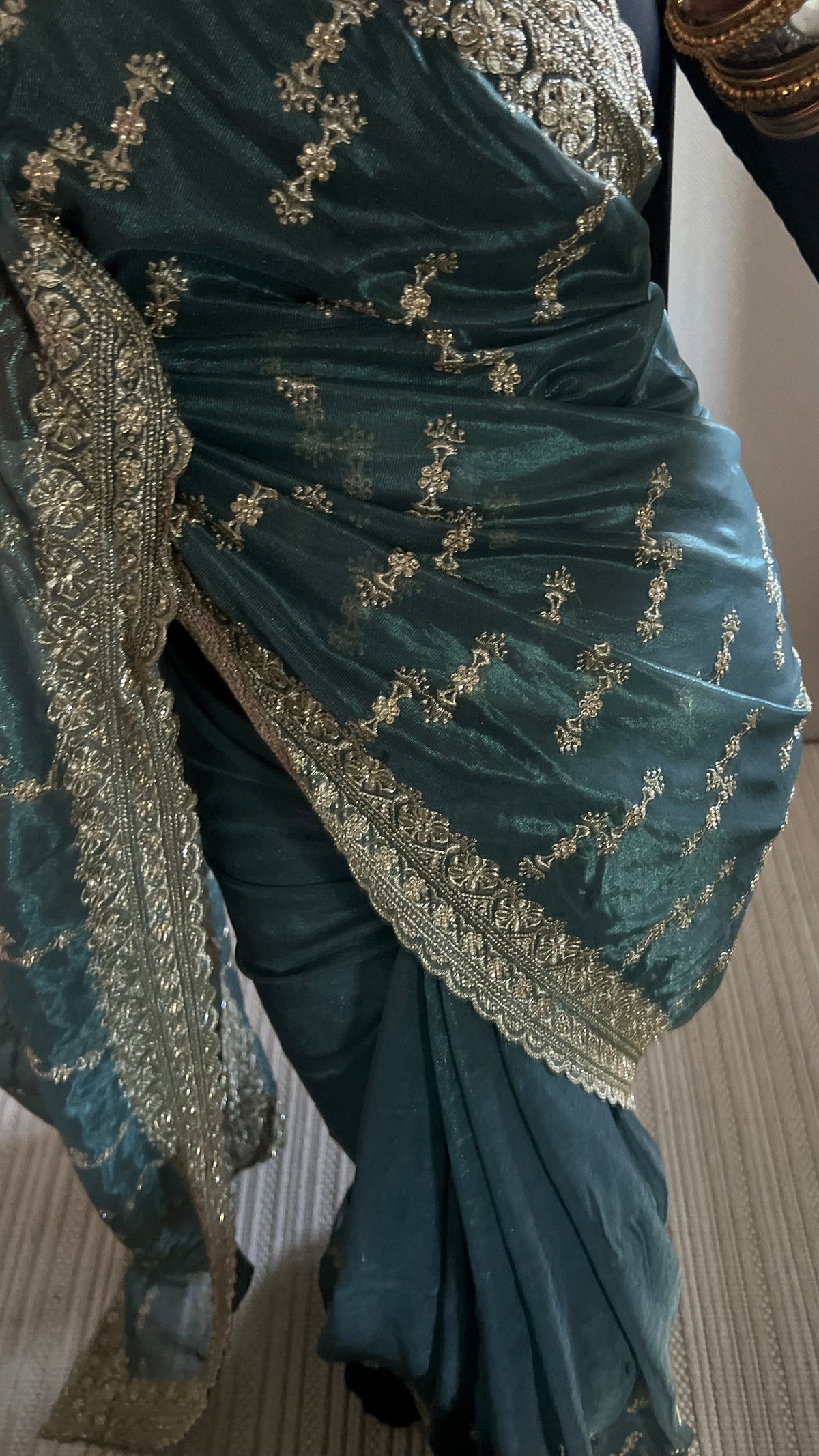 Saree Myah bleu