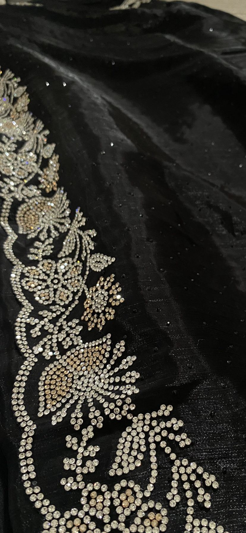 Saree orgenza noir