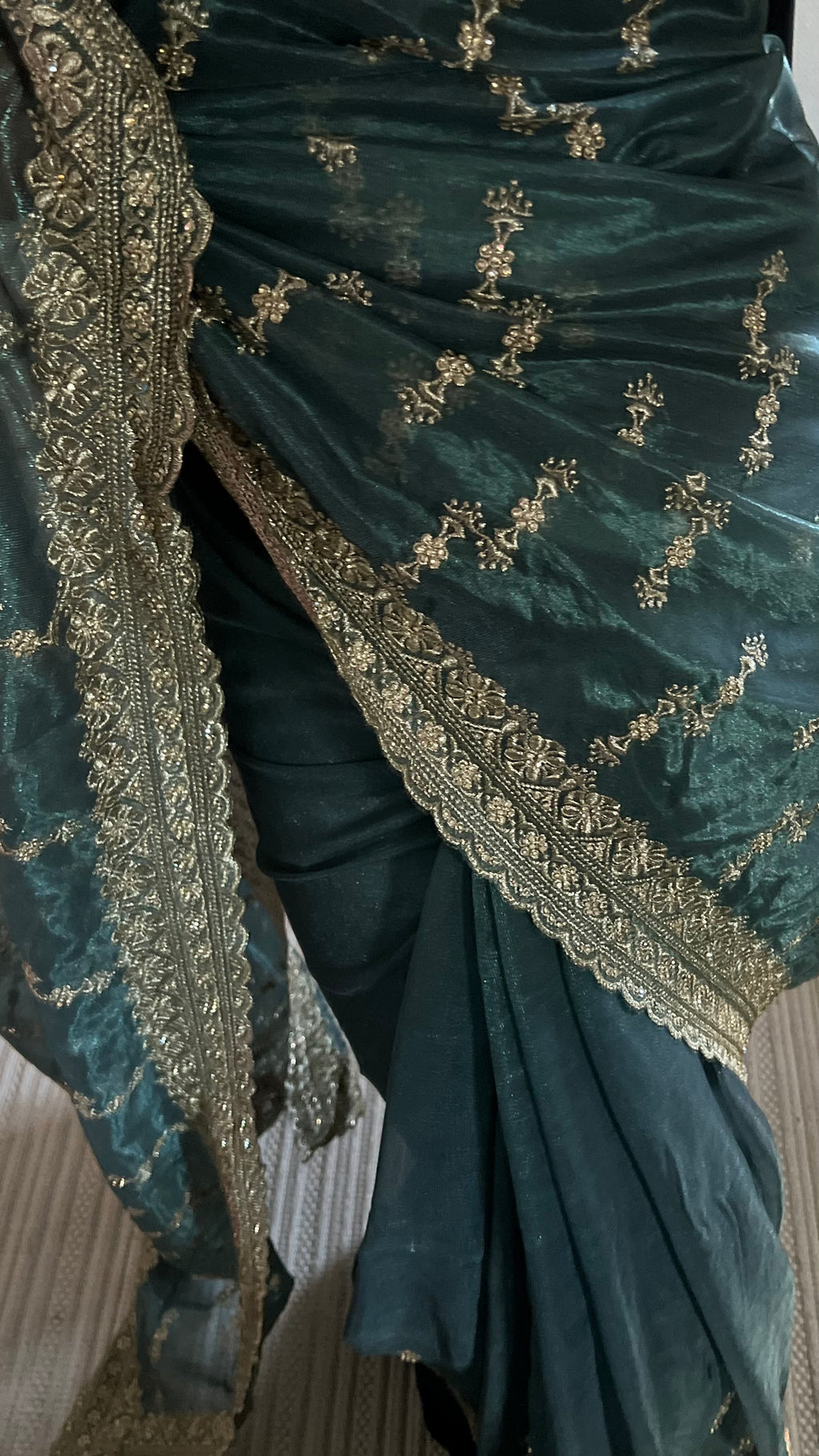 Saree Myah bleu