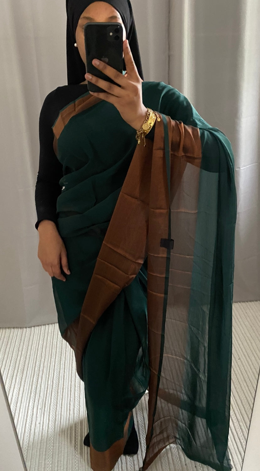 Saree Uma vert