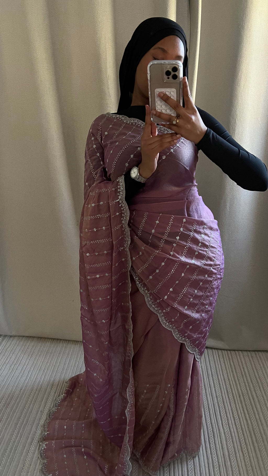 Saree Nouriya Rose