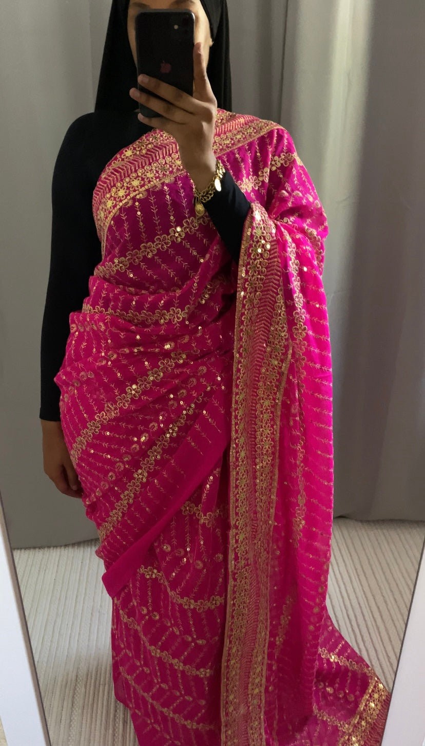 Saree Pinky