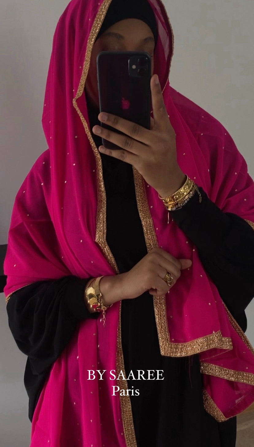 Pink Dupatta