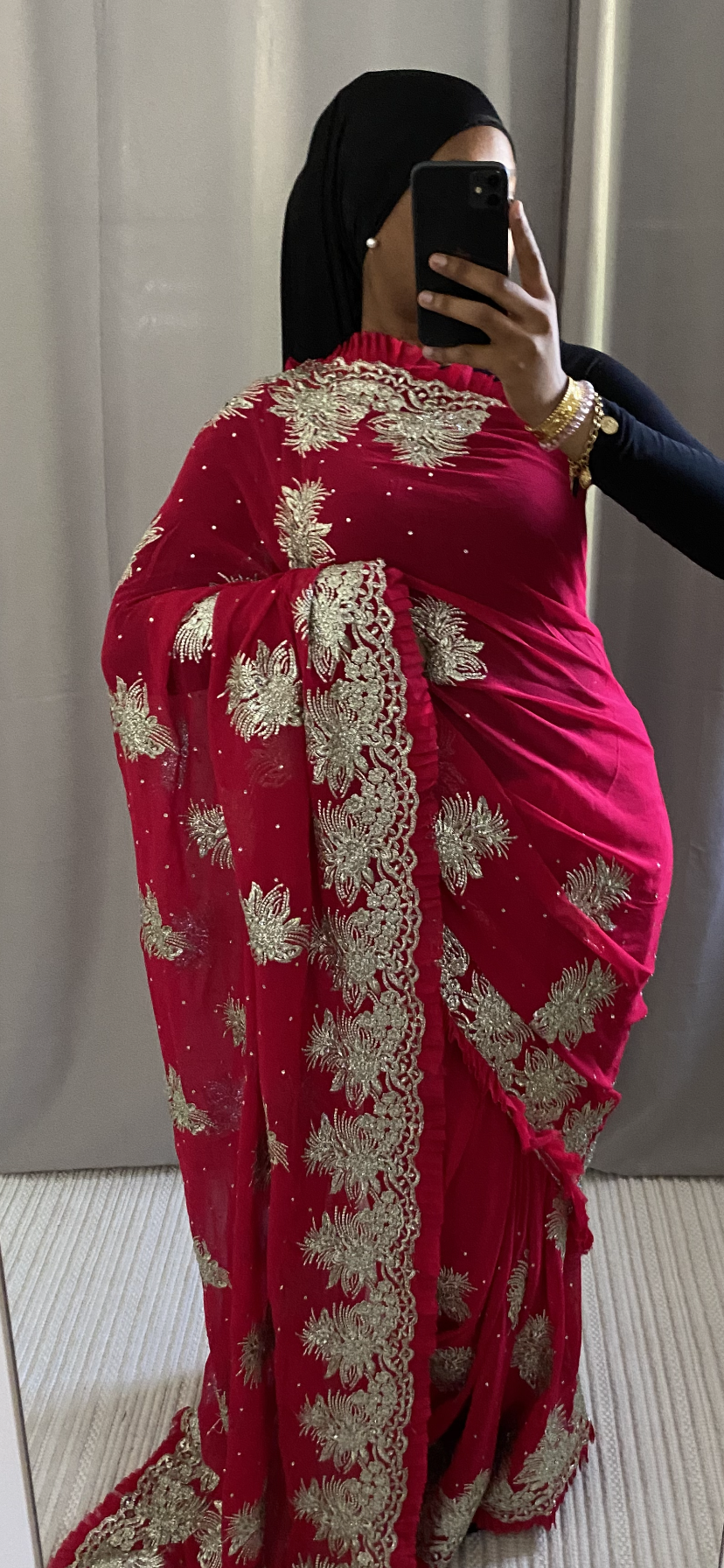 Saree Kajal rose