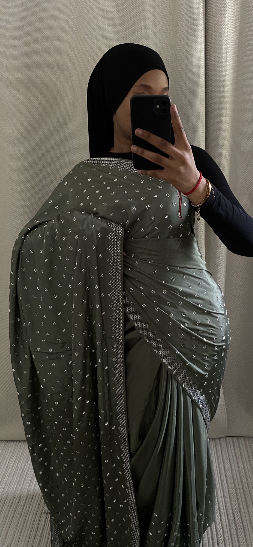 Saree Nahila pré plié