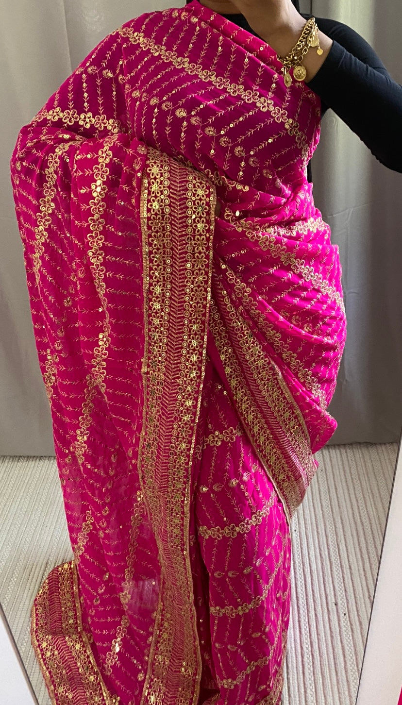 Saree Pinky