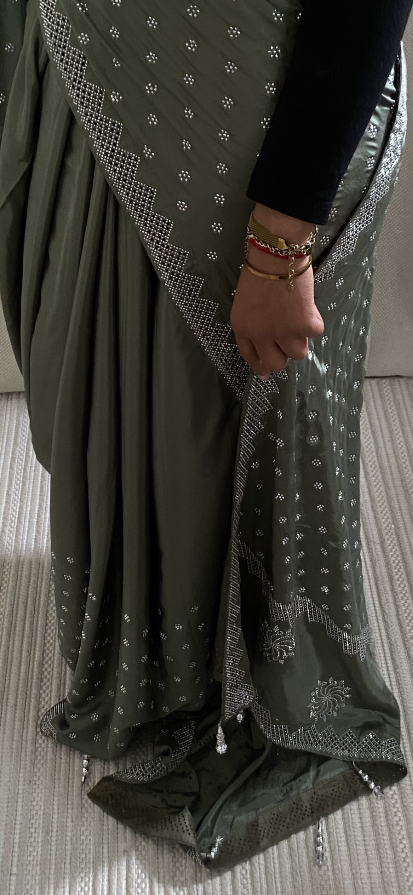 Saree Nahila pré plié
