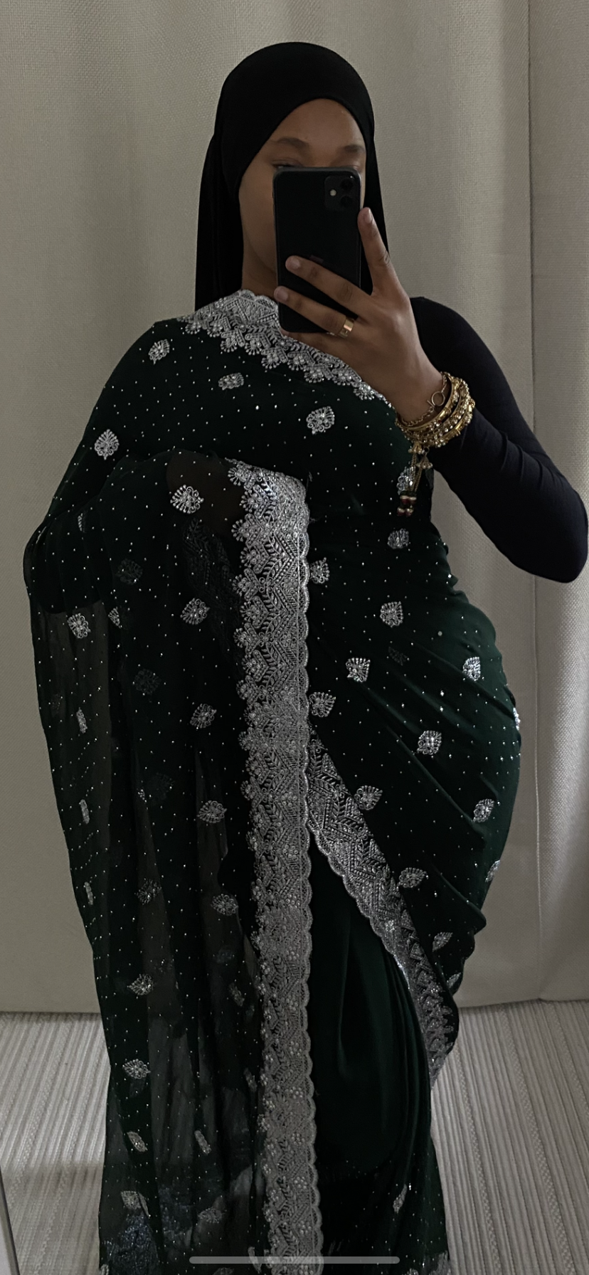 Saree Houriya vert
