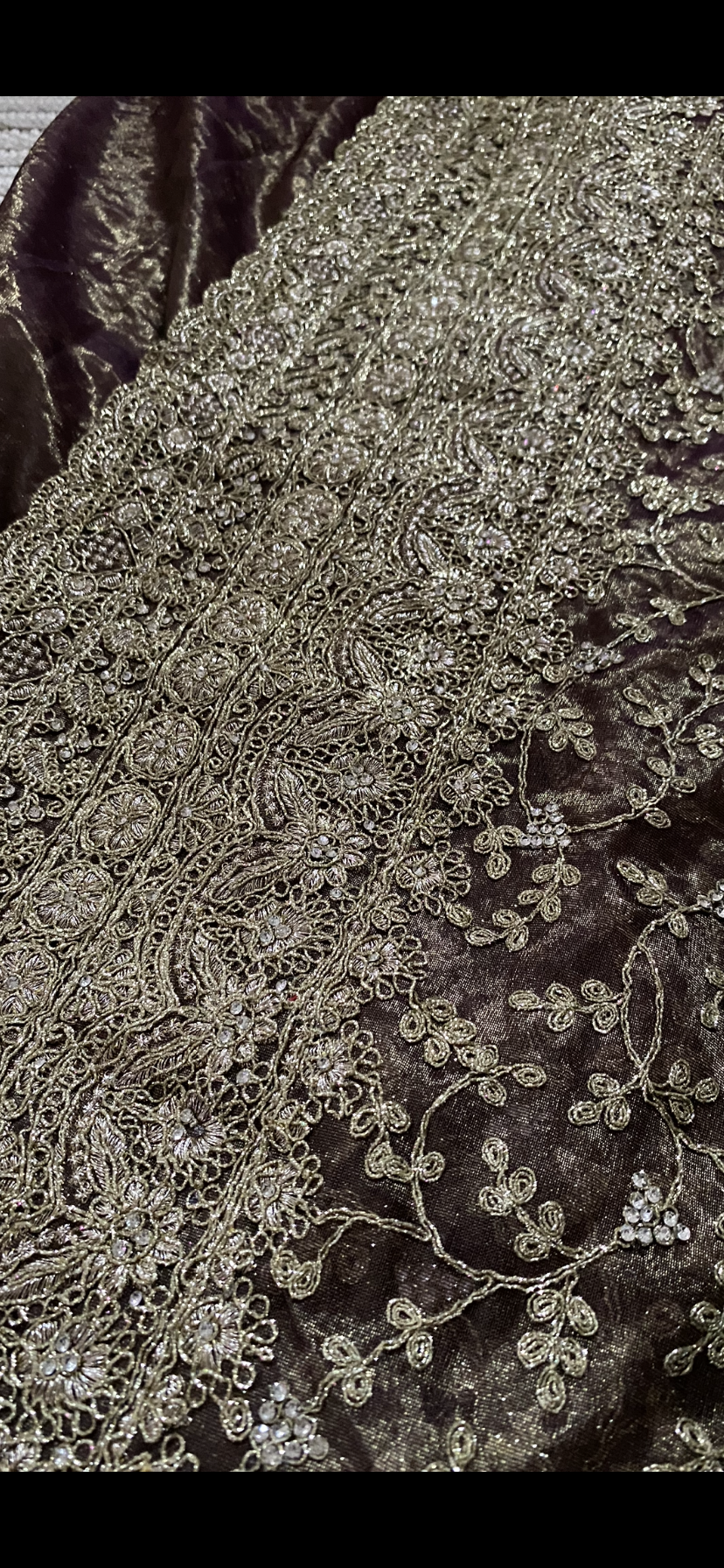 Saree Rym violet
