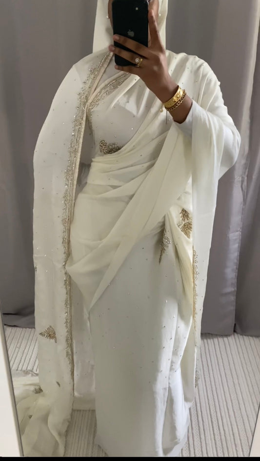 Saree Manel doré