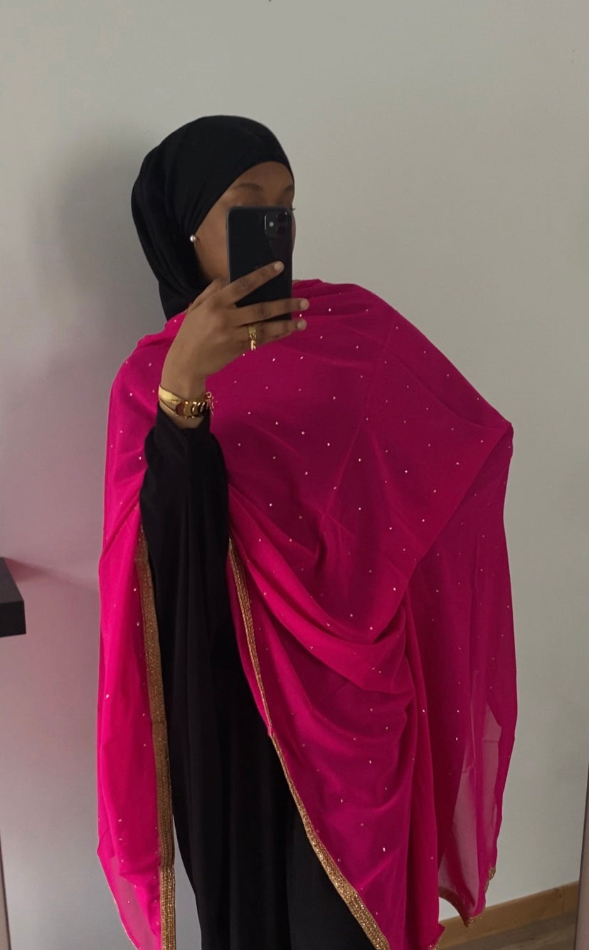 Pink Dupatta