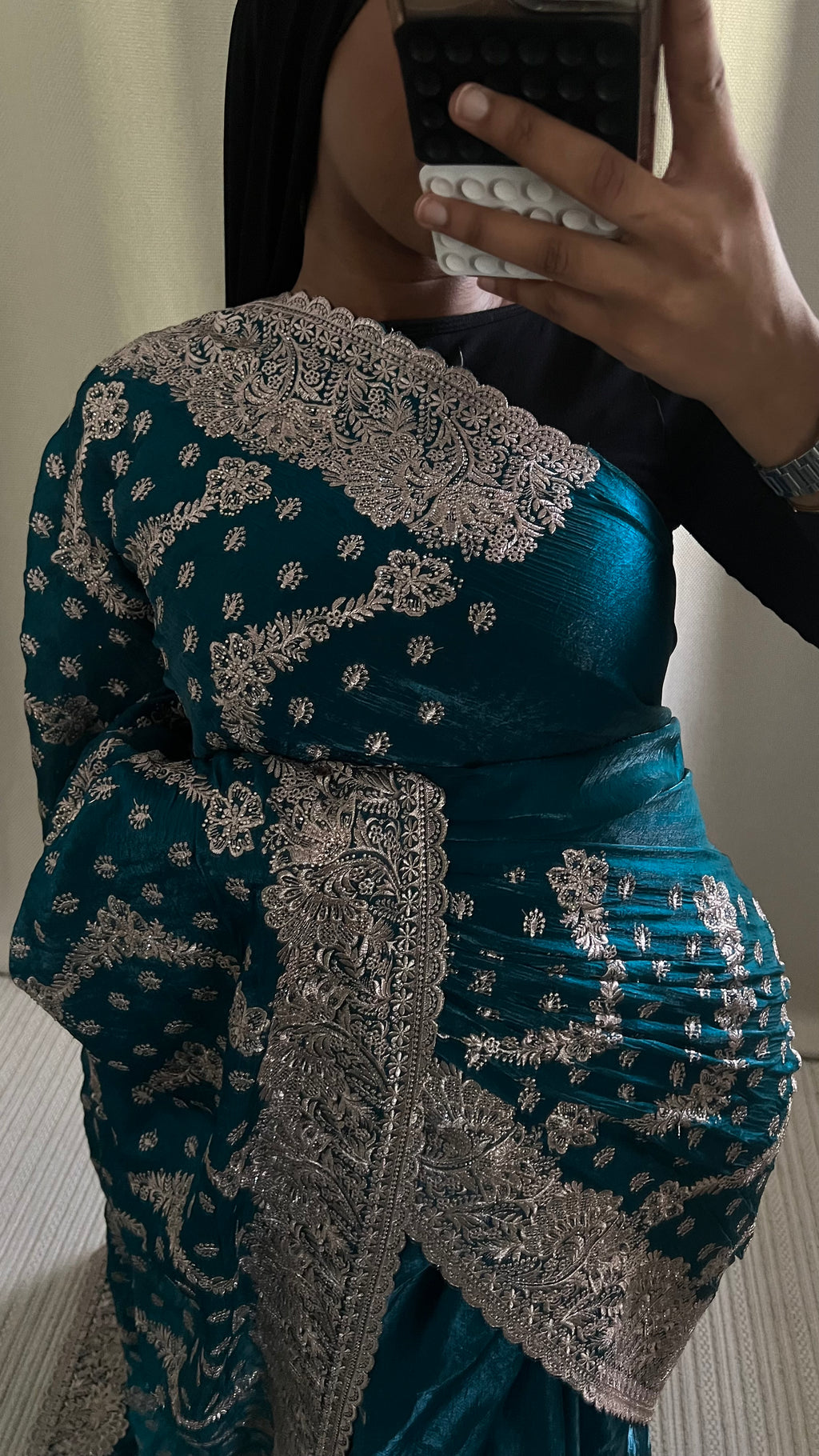 Saree Laya Bleu