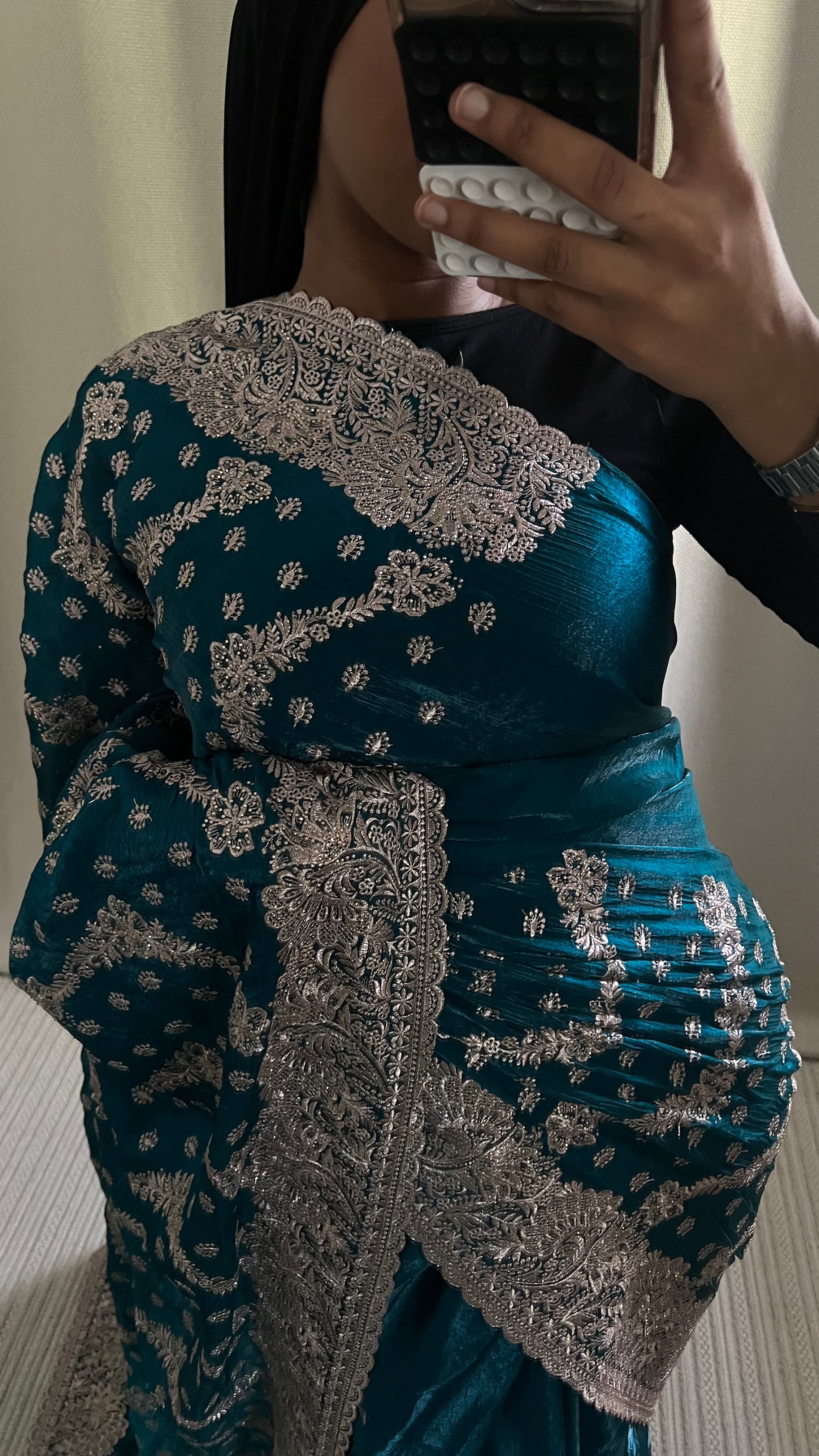 Saree Laya Bleu